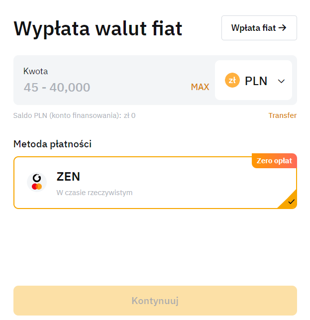 bybit wypłata